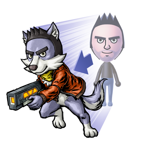 One of Dead-Heat Breakers’ many offbeat ideas involves transforming 3DS users’ Miis into armed, recruitable animal mercenaries